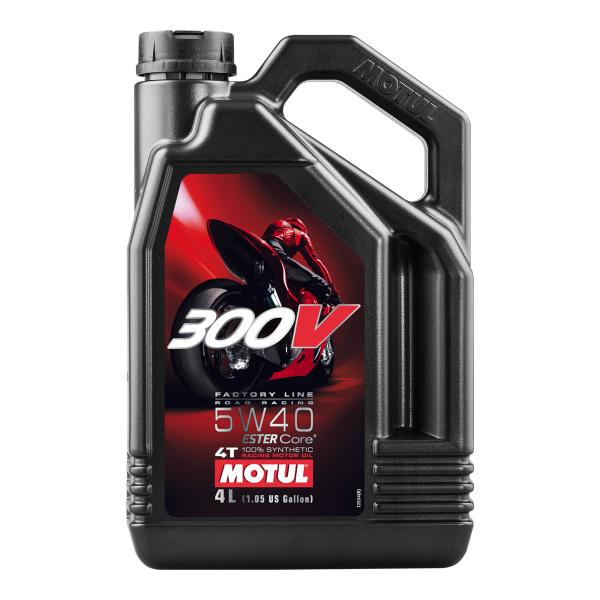 MOTUL Motul 300V 5W40 Factory Line Road Racing 4 Litres